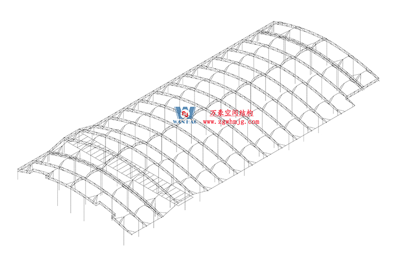 浙江真愛毯業(yè)科技有限公司廠房三屋面膜結(jié)構(gòu)工程完工大吉！