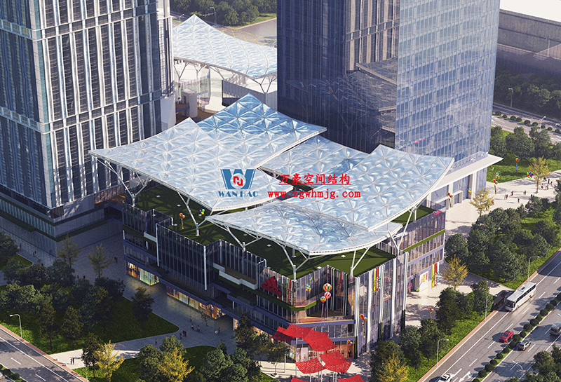 縱使烈日炎炎，腳步從未止歇！海南這個ETFE氣枕膜項目施工進度有最新消息