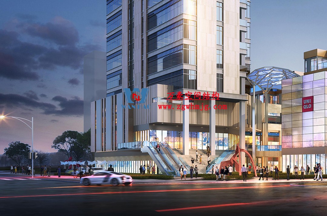 賦含夢(mèng)幻色彩的商業(yè)街膜結(jié)構(gòu)天幕，即將閃亮登場(chǎng)！