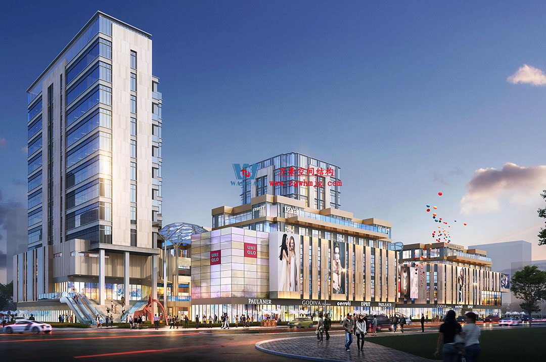 賦含夢(mèng)幻色彩的商業(yè)街膜結(jié)構(gòu)天幕，即將閃亮登場(chǎng)！