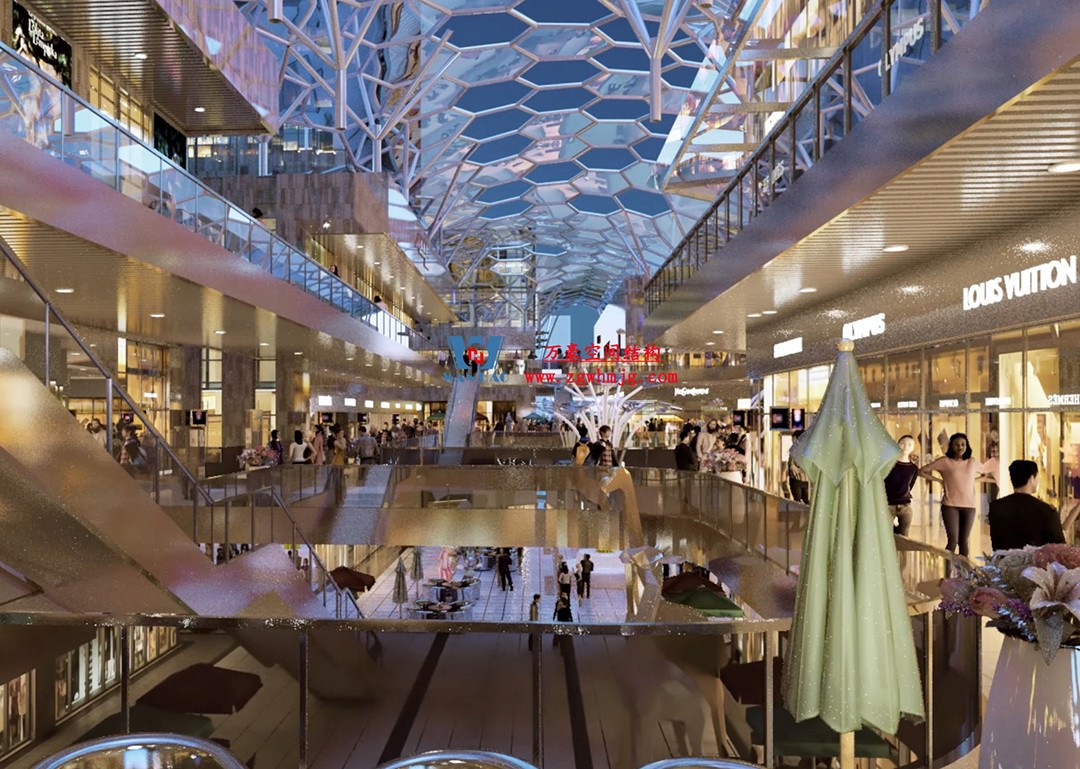 賦含夢(mèng)幻色彩的商業(yè)街膜結(jié)構(gòu)天幕，即將閃亮登場(chǎng)！