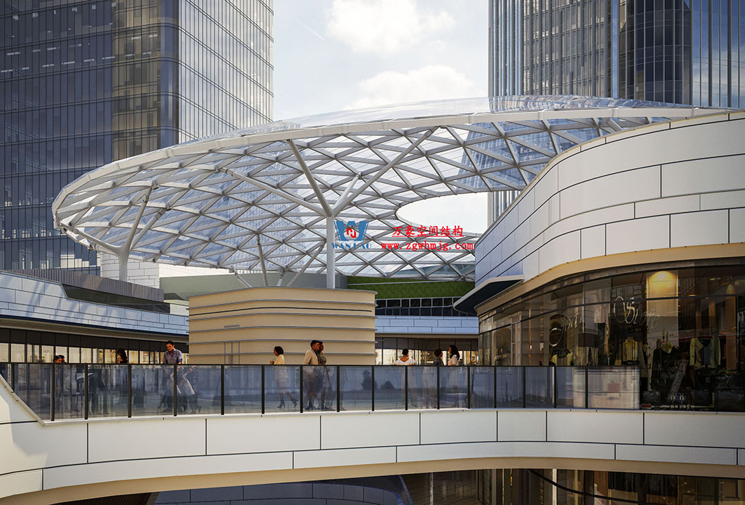 攻堅克難，全速推進|這個ETFE商業(yè)天幕迎來新進展