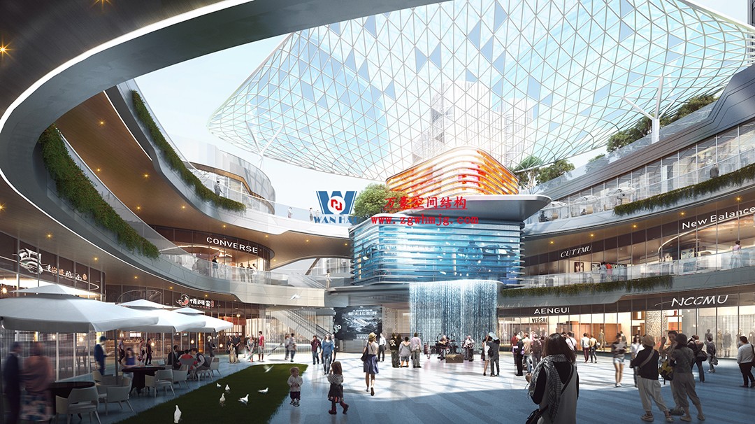 攻堅克難，全速推進|這個ETFE商業(yè)天幕迎來新進展