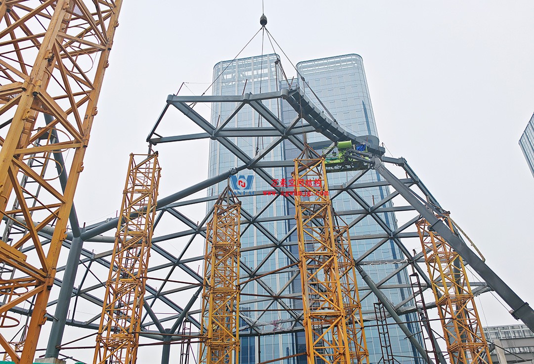 攻堅克難，全速推進|這個ETFE商業(yè)天幕迎來新進展