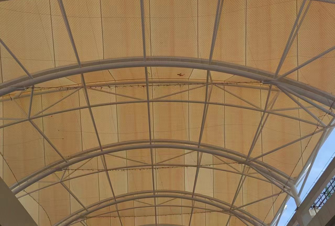 超強(qiáng)臺風(fēng)"摩羯"狂嘯登陸，這個膜結(jié)構(gòu)天幕經(jīng)受嚴(yán)峻考驗！