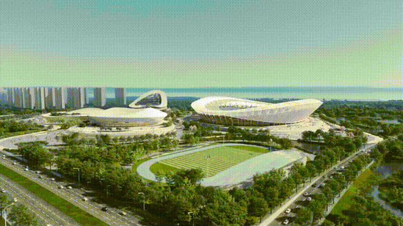 “太湖浮蓮”！萬豪空間結(jié)構(gòu)助力無錫奧林匹克體育產(chǎn)業(yè)中心項目