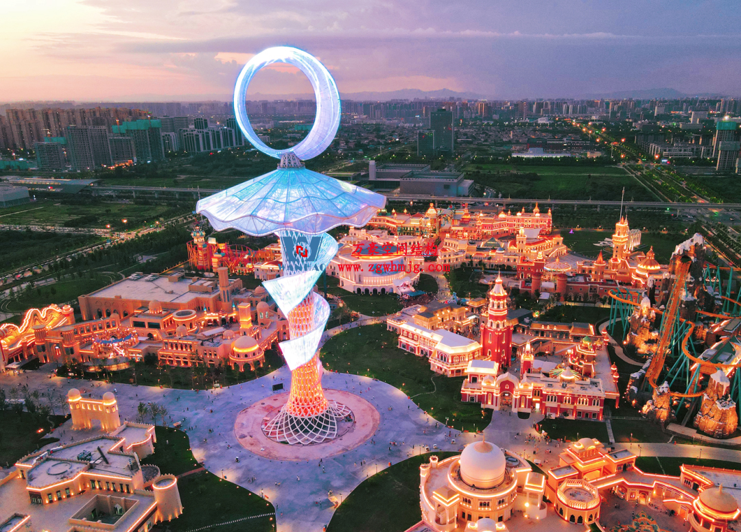 ETFE膜結(jié)構(gòu)地標(biāo)塔—以愛之名，點(diǎn)亮絲路歡樂世界