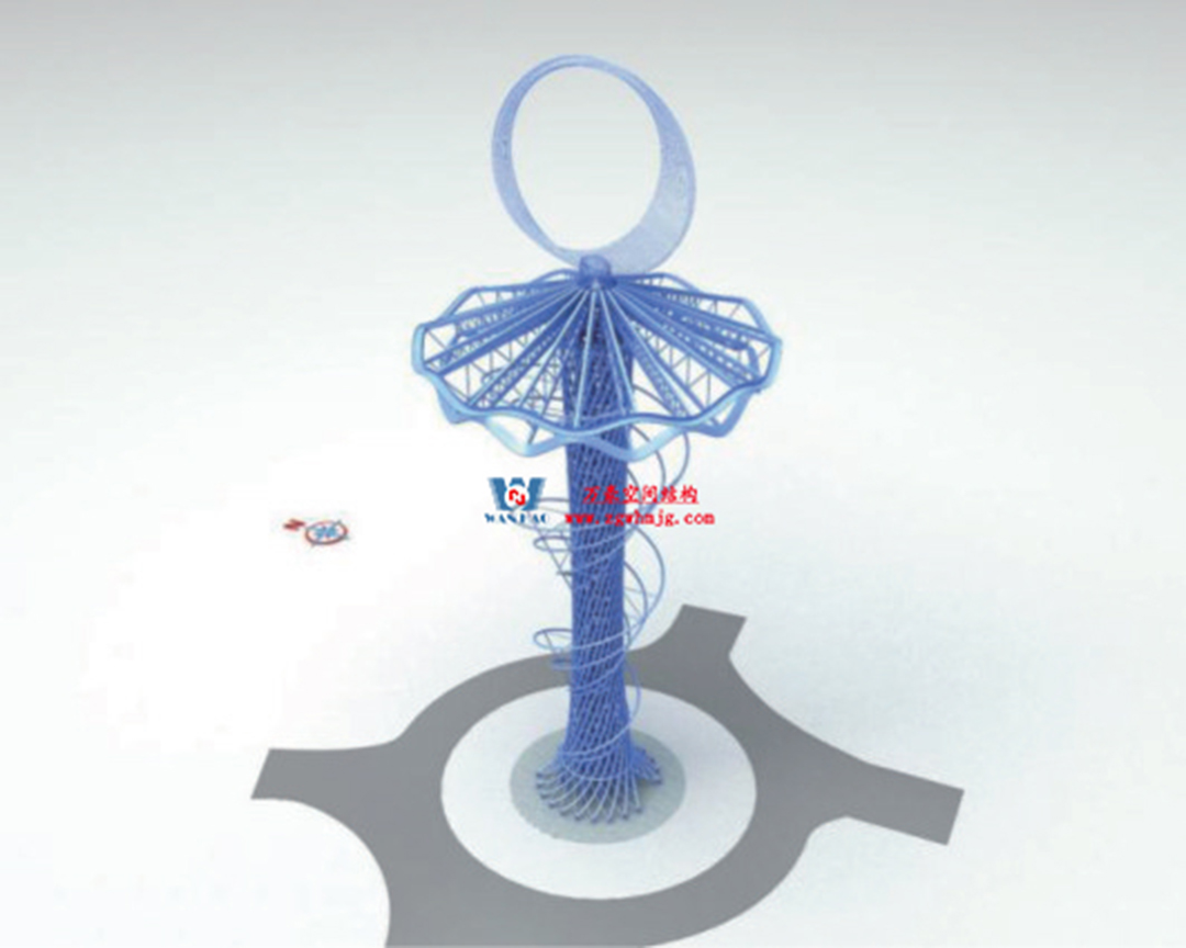 ETFE膜結(jié)構(gòu)地標(biāo)塔—以愛之名，點(diǎn)亮絲路歡樂世界