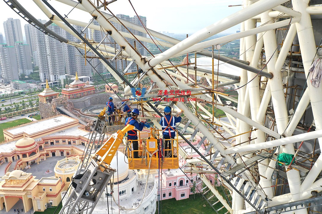 ETFE膜結(jié)構(gòu)地標(biāo)塔—以愛之名，點(diǎn)亮絲路歡樂世界