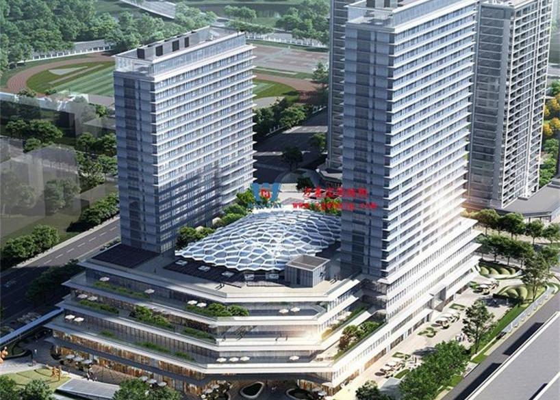 安吉縣昌碩小區(qū)地塊房產(chǎn)開發(fā)項(xiàng)目鋼結(jié)構(gòu)天幕