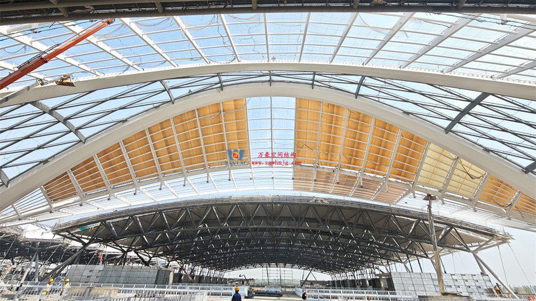 千帆競(jìng)發(fā)勢(shì)如虹｜中原國(guó)際會(huì)展中心膜結(jié)構(gòu)天幕攻堅(jiān)實(shí)錄，擎起中原會(huì)展新地標(biāo)！