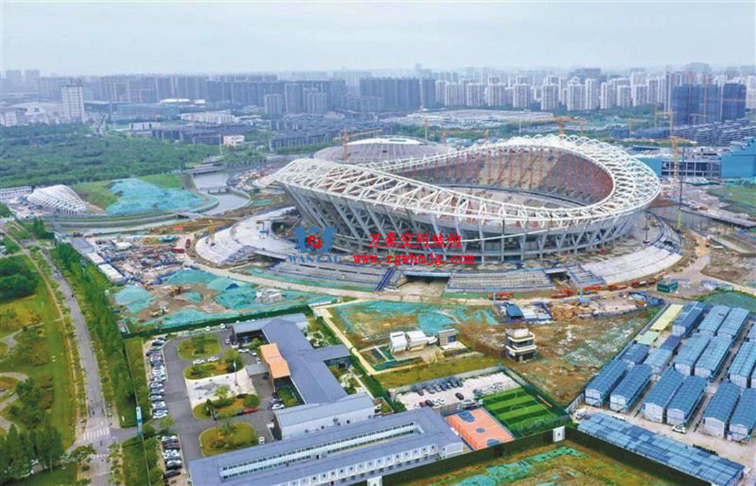 緊跟“蘇超熱浪”，火熱施工中，一只白鷺即將振翅高飛！