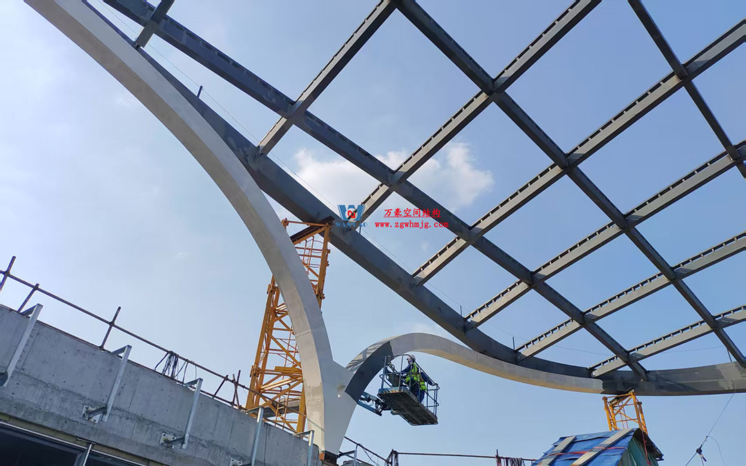 ETFE氣枕膜與雙曲面空間網(wǎng)殼結(jié)構(gòu)結(jié)合是什么樣？一起來一睹真容